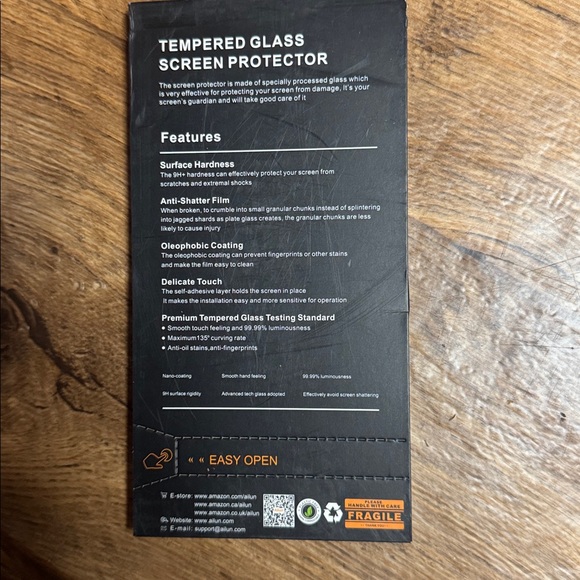 Ailun Tempered Glass Screen Protector with Lens Covers - Picture 6 of 6